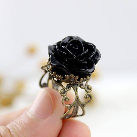 Gothic Rose Ring