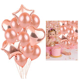 Rose Gold Heart Balloon