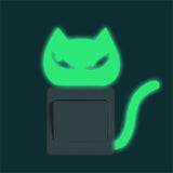 Kitty Cat Luminous Sticker