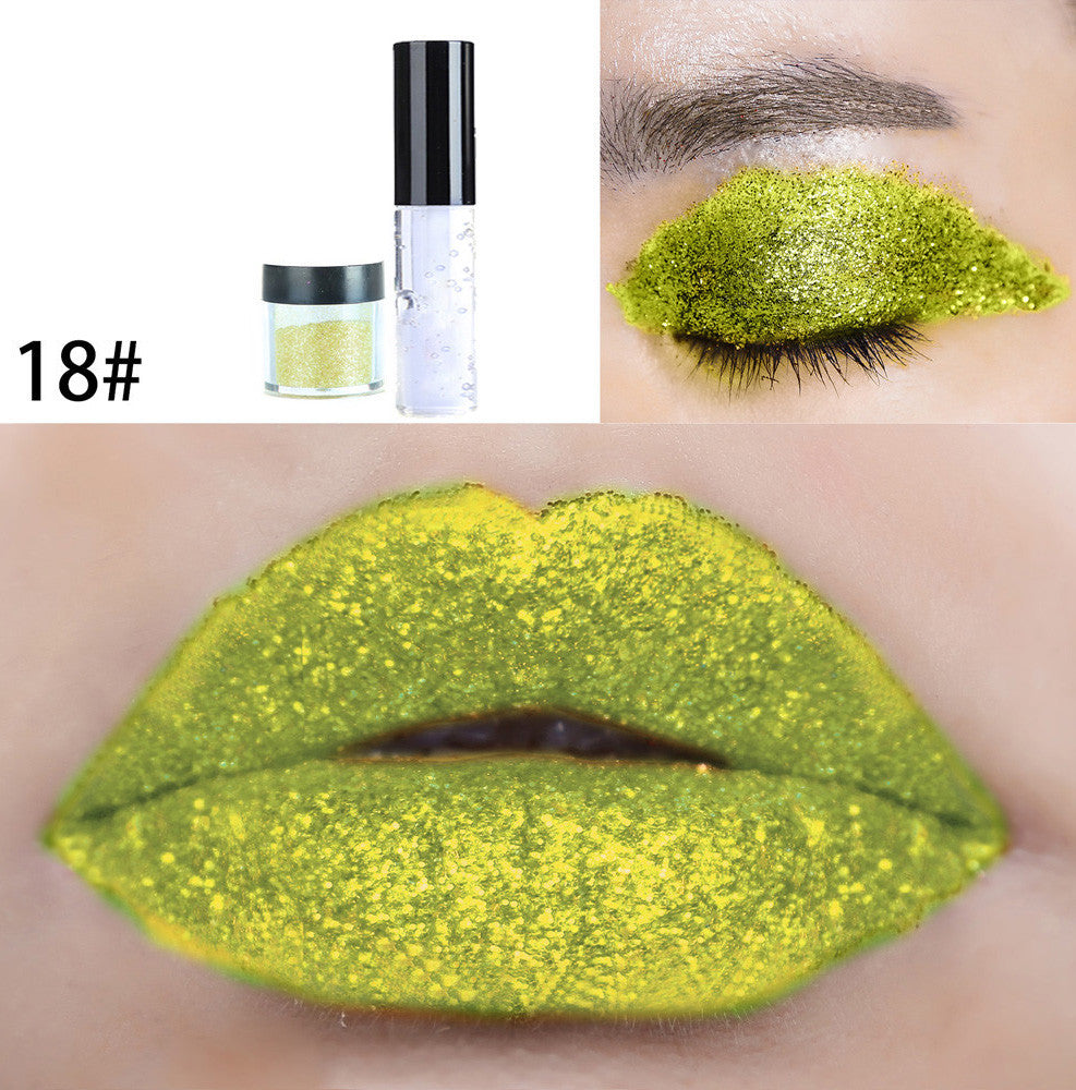 Glitter lipstick
