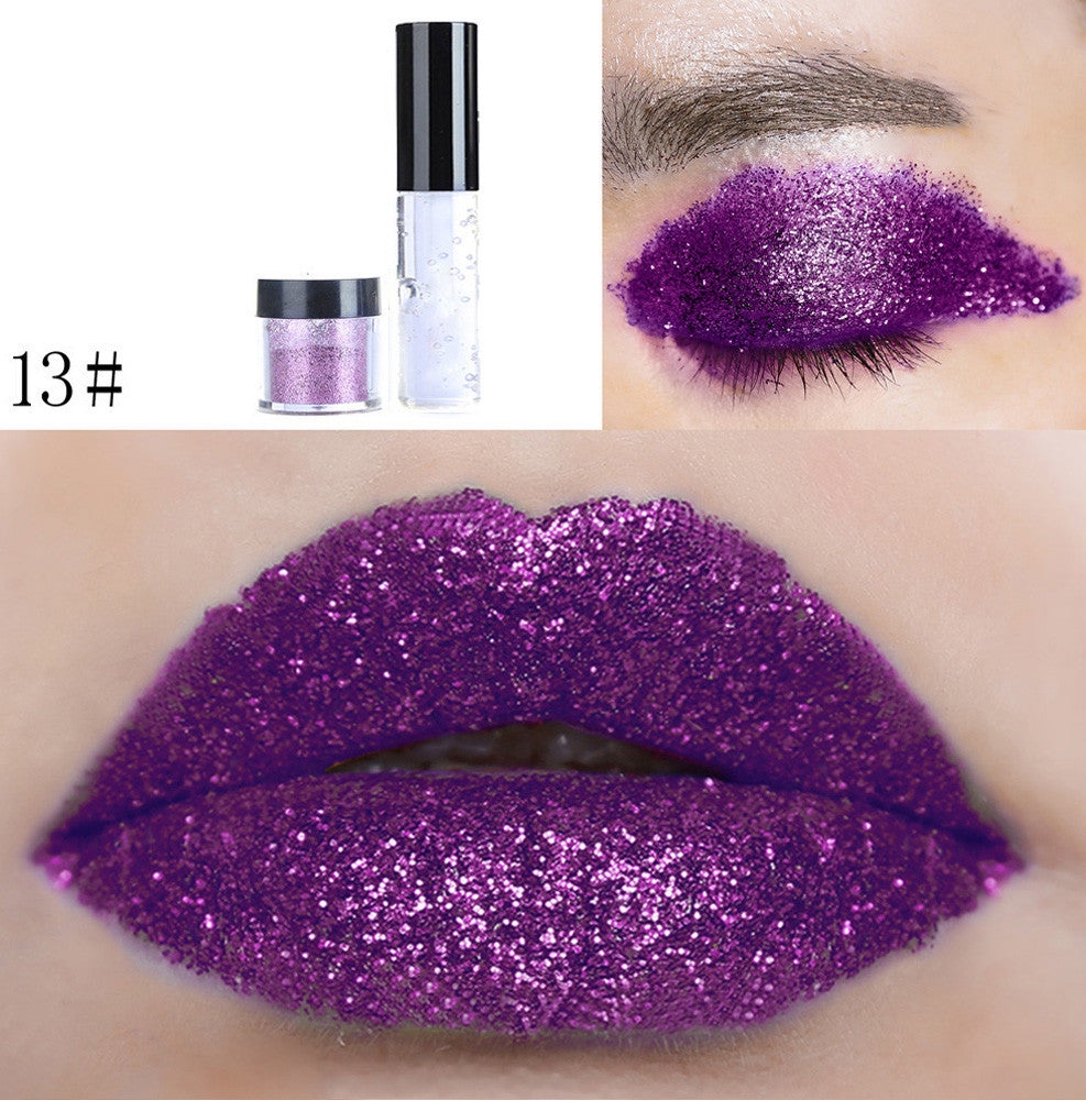 Glitter lipstick