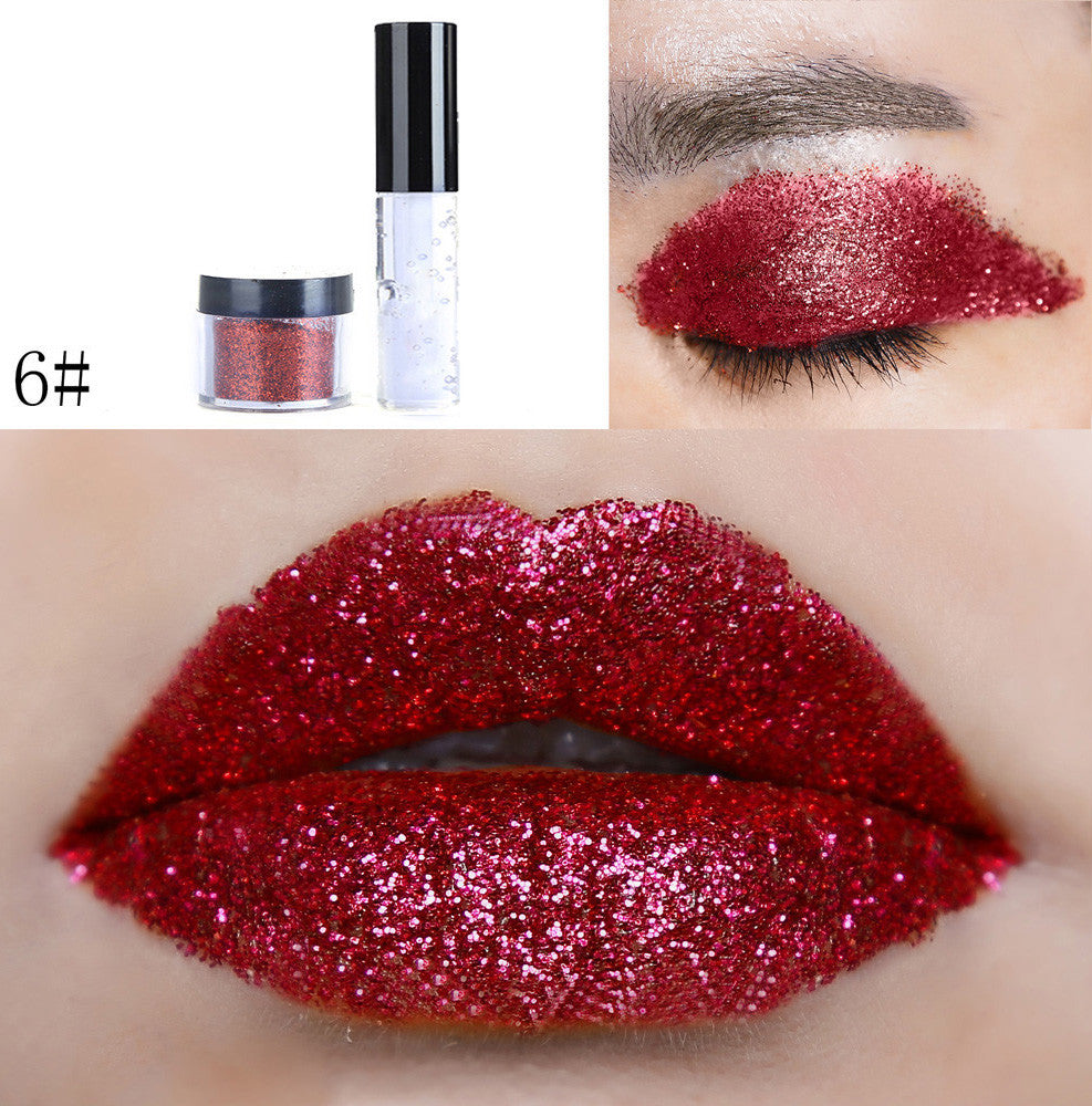 Glitter lipstick