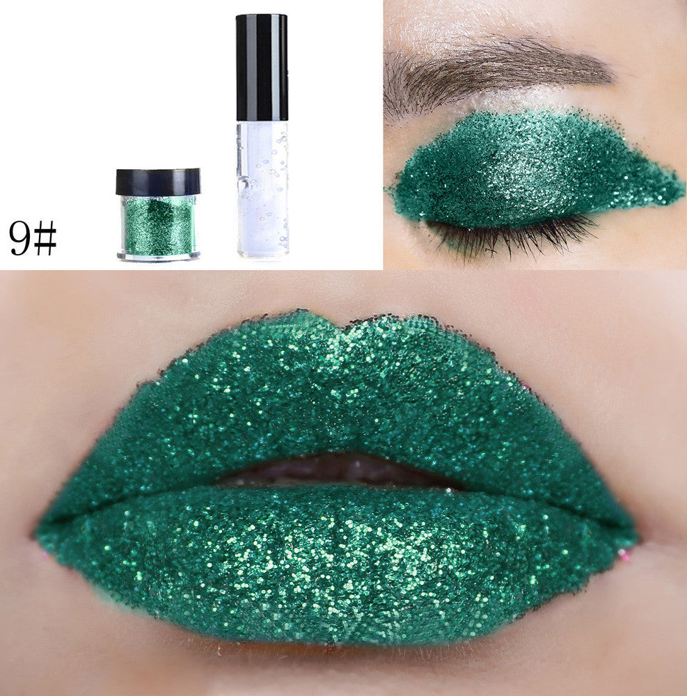 Glitter lipstick