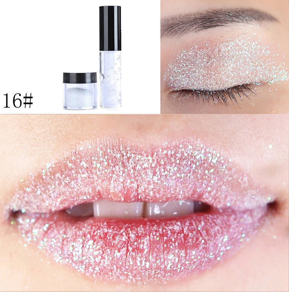 Glitter lipstick