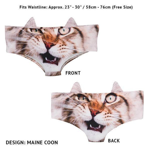 Kitty Cat 3D Panties