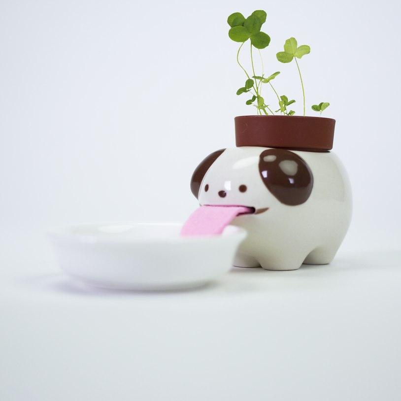 Drinking Animal Planter