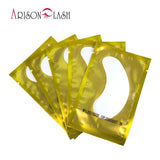 50/100 Pairs/Lot Patches for Eyelash Extension Under Eye Pads Paper Patches Pink Lint free Stickers for False Eyelashes