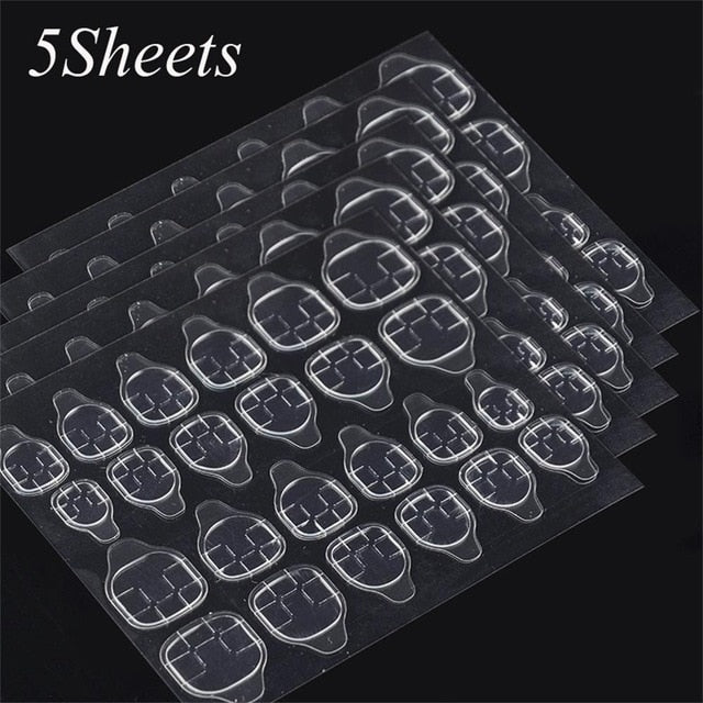 24pcs/Set Detachable Long Coffin Fake Nails European Rainbow Ballerina Full Nail Art Tips Colorful Beauty Artificial False Nails