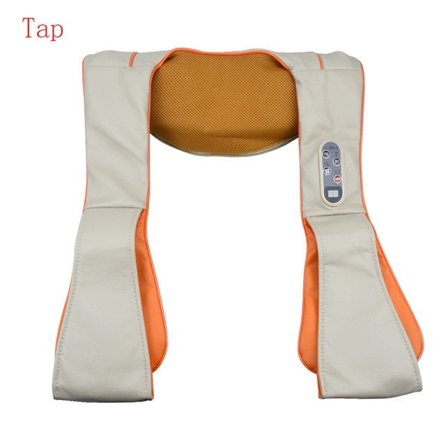 Electrical Massage Shiatsu Back Shoulder Body Neck Massager Multifunctional Shawl Infrared Heated Kneading Car/Home Massager
