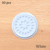 Wholesale Glue Gasket Eyelash glue holder Adhesive Pallet Eyelash Extension glue pads stand on eyelash plastic makeup tools