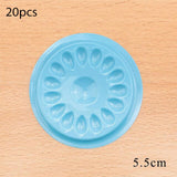 Wholesale Glue Gasket Eyelash glue holder Adhesive Pallet Eyelash Extension glue pads stand on eyelash plastic makeup tools