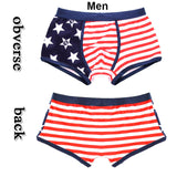 American Flag couple underwear