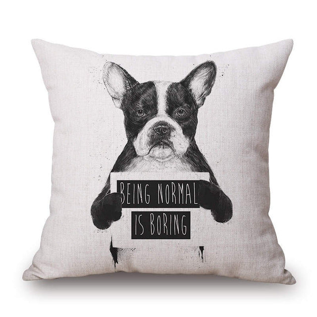 Bad Dog Pillow