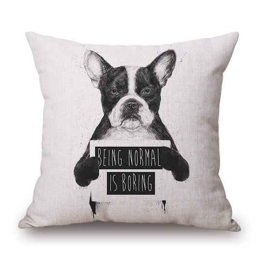 Bad Dog Pillow