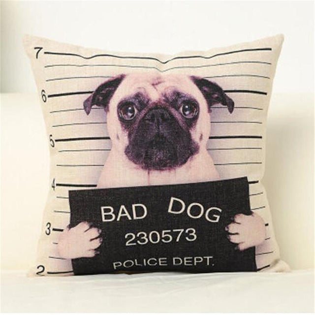 Bad Dog Pillow