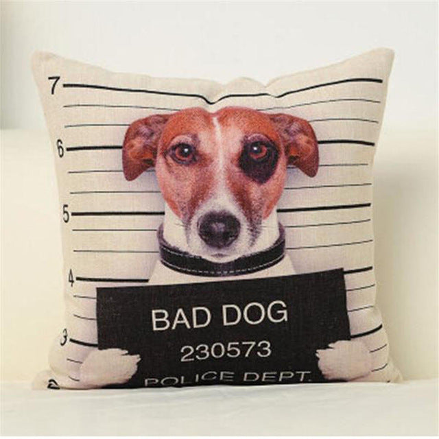Bad Dog Pillow