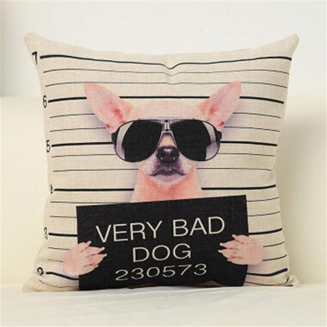 Bad Dog Pillow