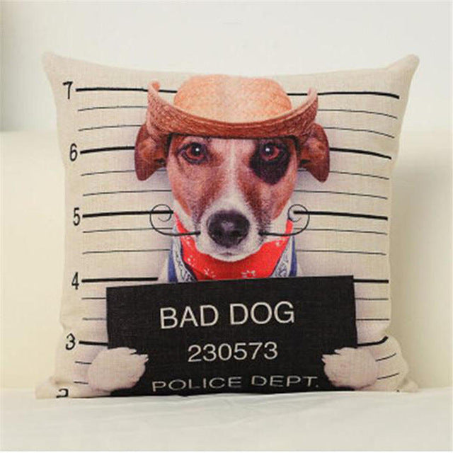 Bad Dog Pillow