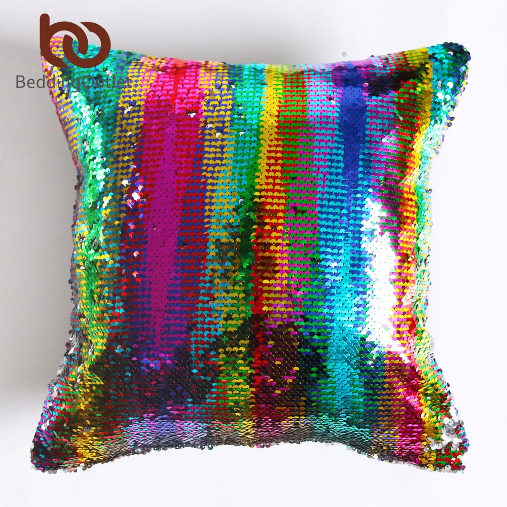 Mermaid Sequin Pillow