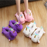 Unicorn Light-Up Slippers