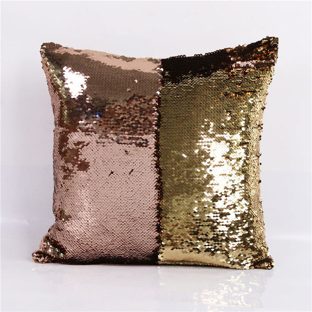 Mermaid Sequin Pillow