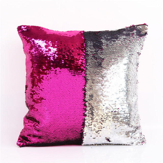 Mermaid Sequin Pillow