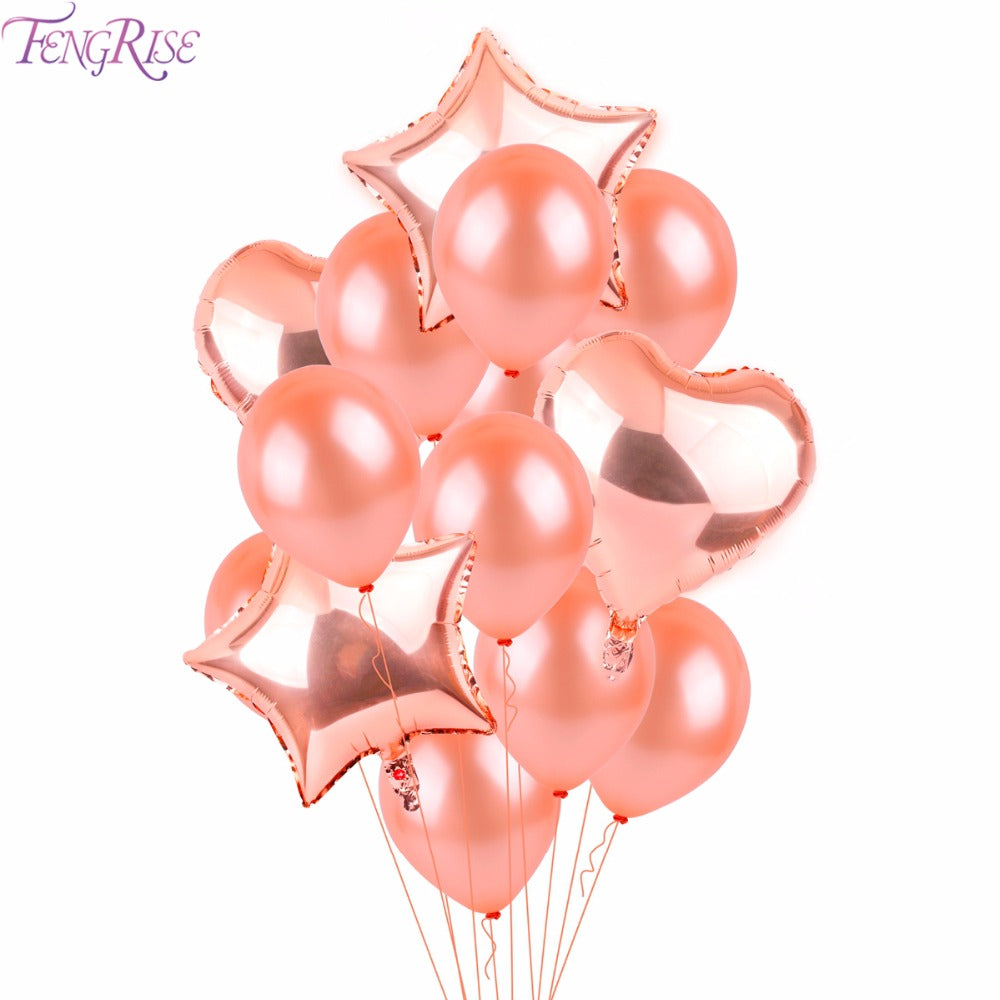 Rose Gold Heart Balloon