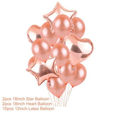 Rose Gold Heart Balloon