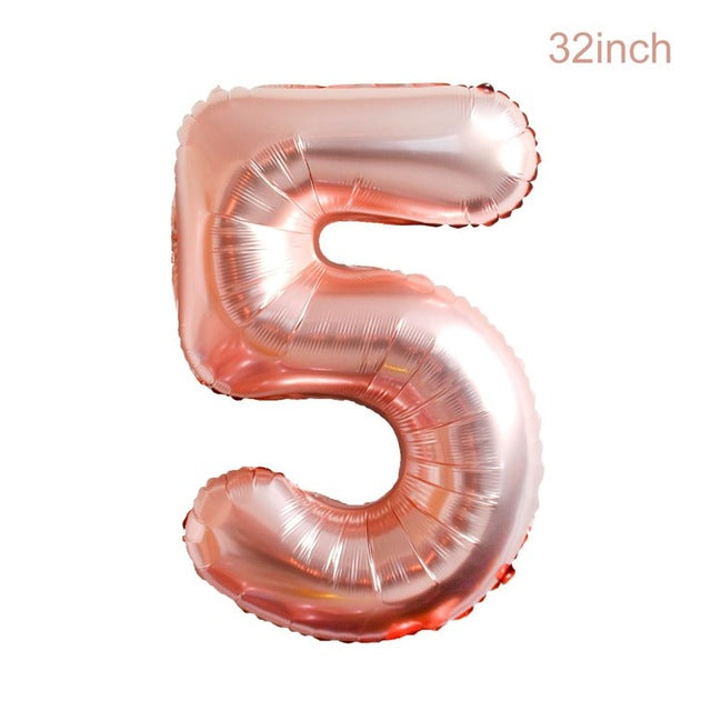 Rose Gold Heart Balloon