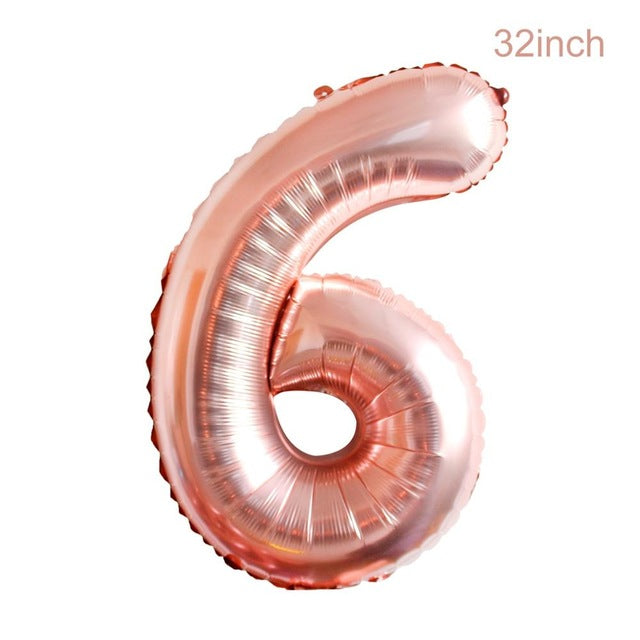 Rose Gold Heart Balloon