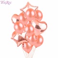 Rose Gold Heart Balloon