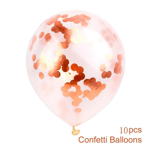 Rose Gold Heart Balloon