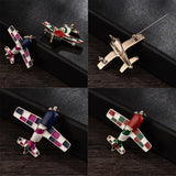 Plane Brooches