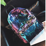 Small Sequin Backpack