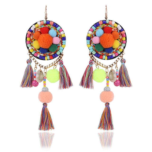 Bohemian Tassel Earrings
