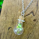 Flower in a Bottle necklace