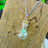 Flower in a Bottle necklace