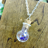 Flower in a Bottle necklace