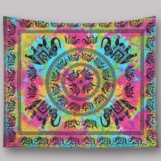 Hippie Beach Towel