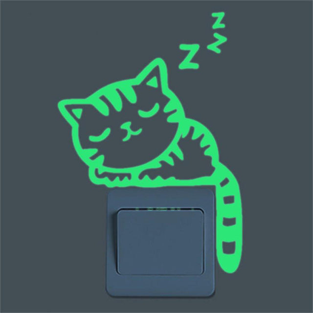 Kitty Cat Luminous Sticker